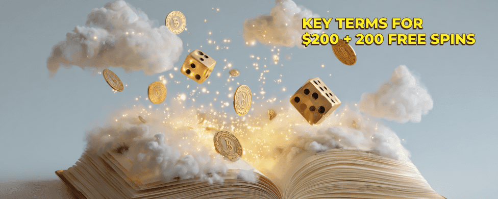 key terms for 200 no deposit bonuses for aussie punters